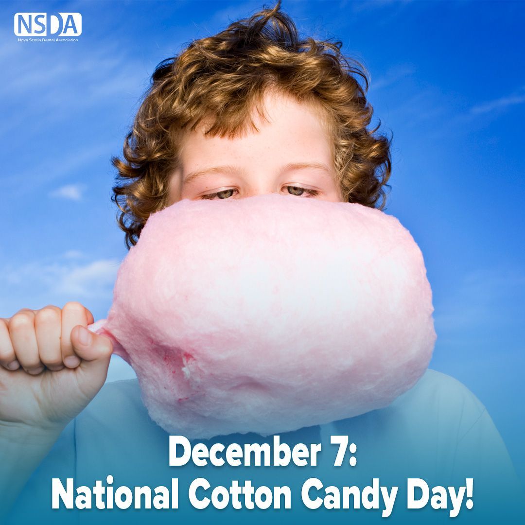 Did you know a dentist invented the cotton candy machine in 1897? 🦷🍭 Who knew a tooth doc would create such a sugary sensation? National Cotton Candy Day (December 7) reminds us to enjoy treats in moderation and practice good oral hygiene.