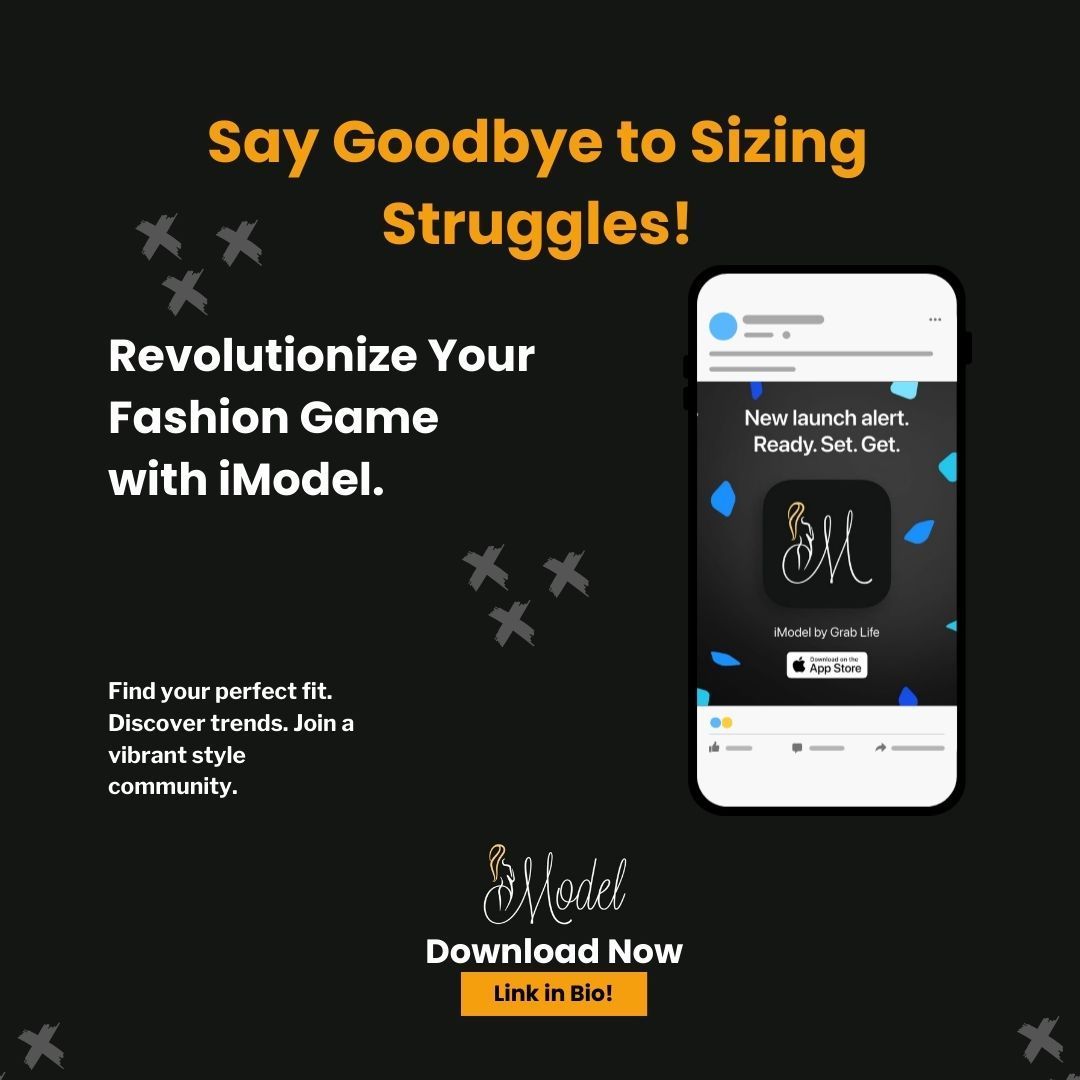 TheiModelapp's tweet image. Ready to revolutionize your wardrobe? 

Say goodbye to sizing struggles and hello to the perfect fit!

📲 Download now and take the first step toward stress-free shopping!

#FashionRevolution #PerfectFit #StyleSimplified #DownloadNow