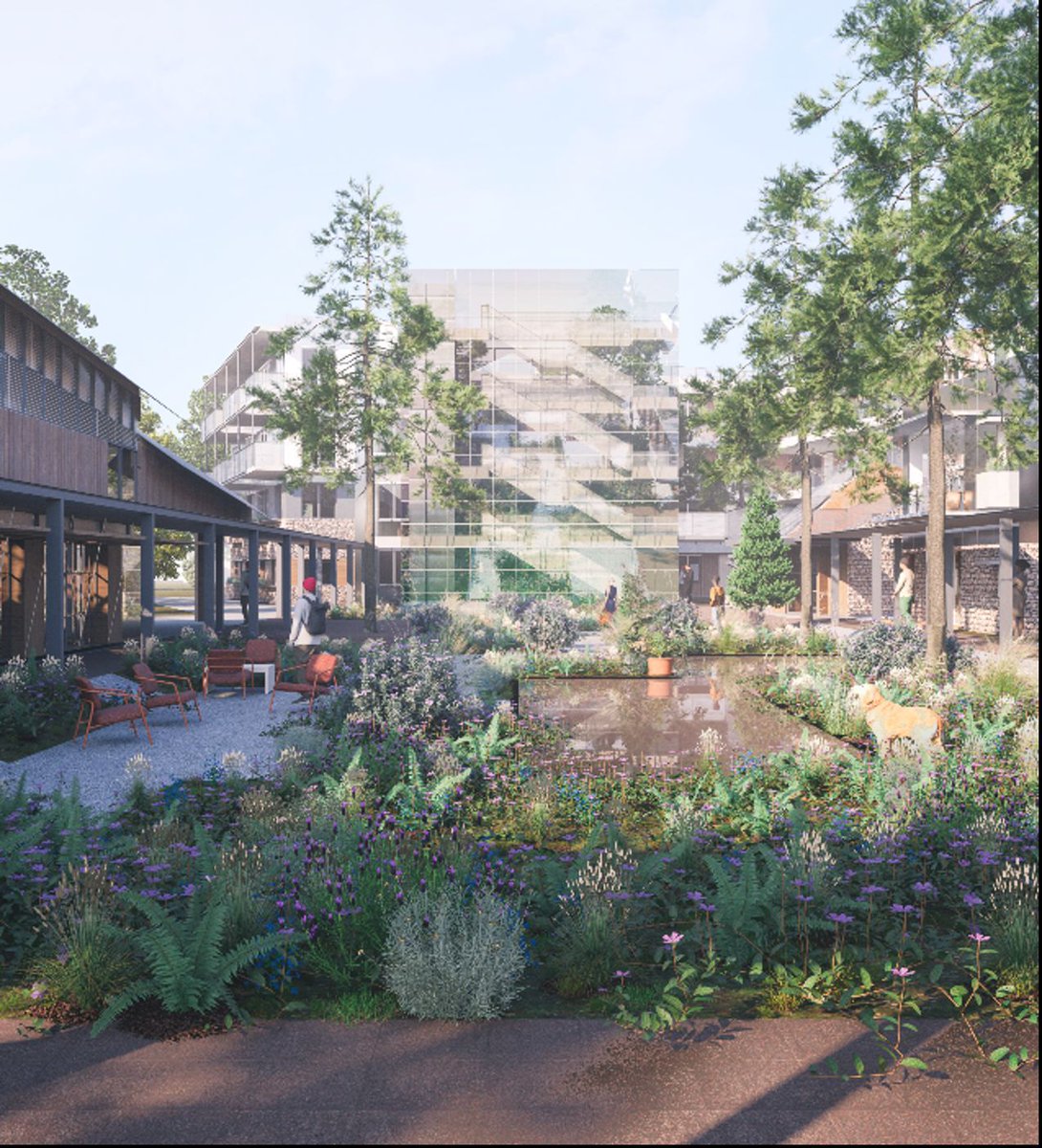 Tsinghua_Uni's tweet image. Congrats to our #NextGen from the School of Architecture for their outstanding results in the 2024 AIAC #designcompetition! Their projects, focusing on #rural development in Mézos, France, embrace the village’s future growth, blending nature, history, and community culture.