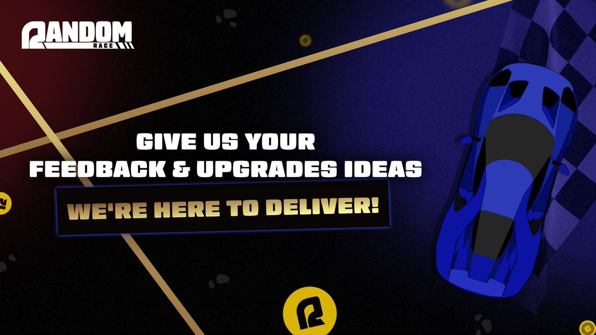 random_race's tweet image. We’d love to hear from you! 💬

How are you enjoying the game so far? What upgrades or features would you like to see next? 🏎️ 💨

We’re all ears! 🦻