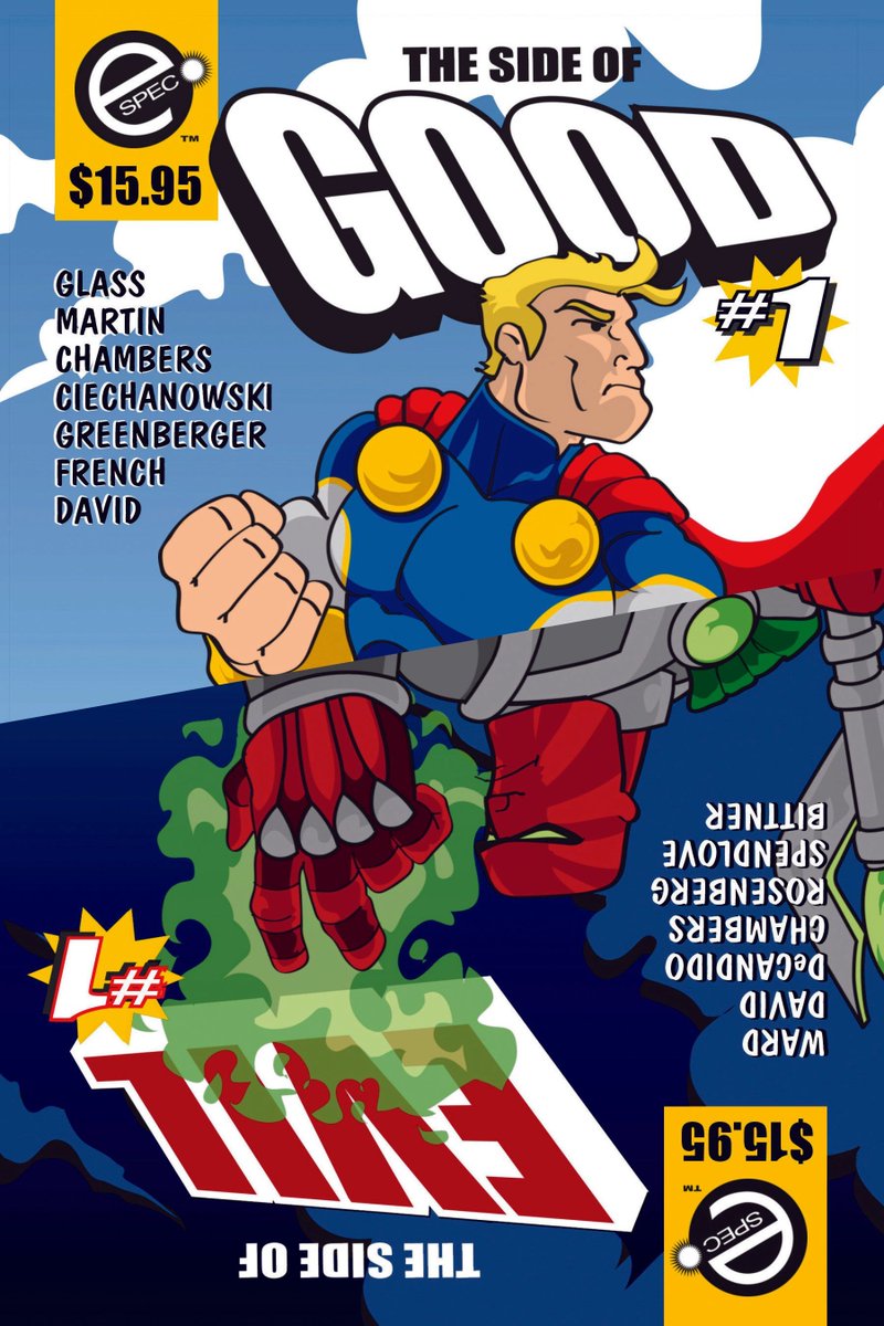 DMcPhail's tweet photo. Add #TheSideofGood/#TheSideOfEvil to your to-read list #superheroes #comics #fiction #GoodReads https://t.co/k2eEgZMyFi @DMcPhail https://t.co/CJFEc4OVJU