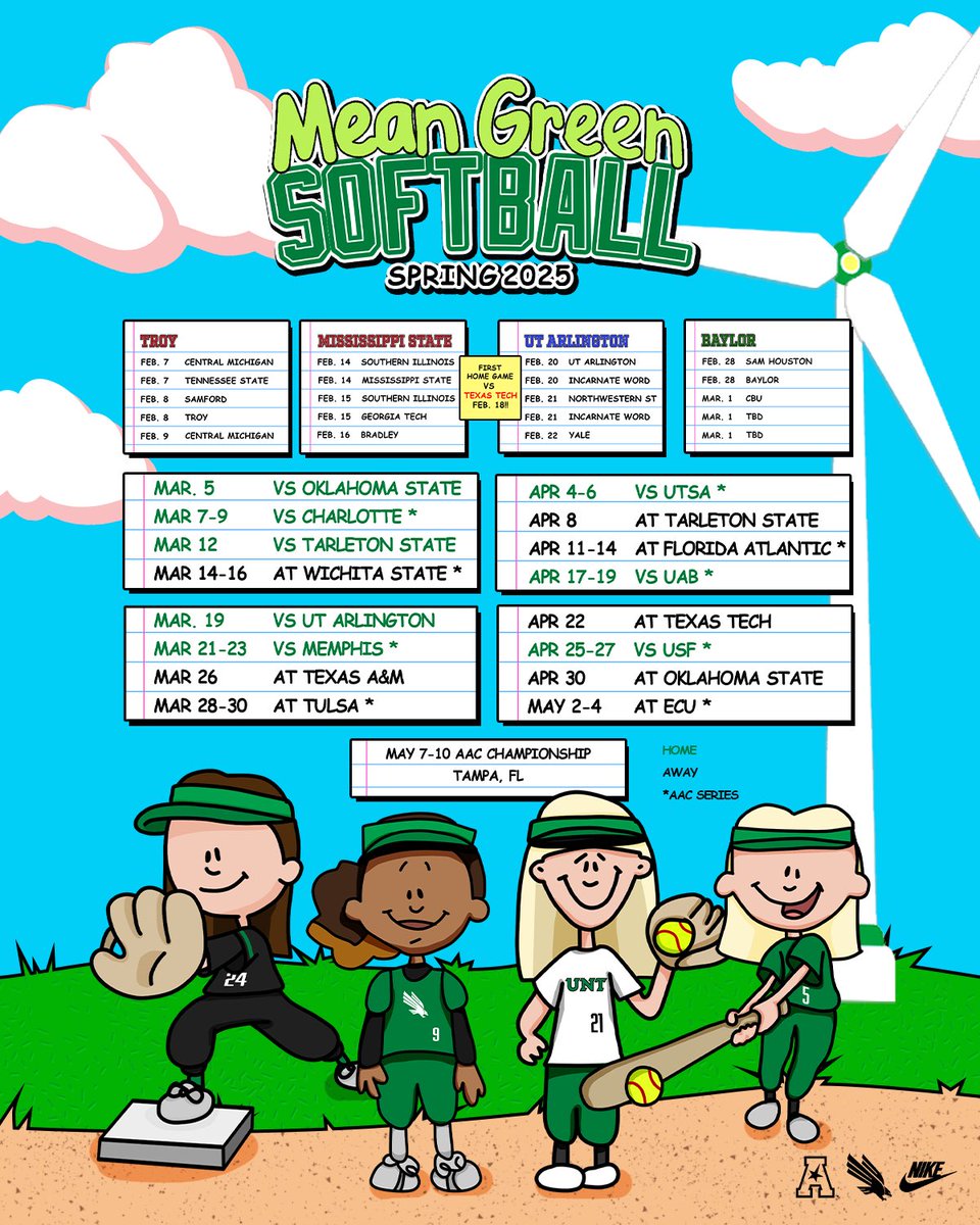 UNT Softball tweet media