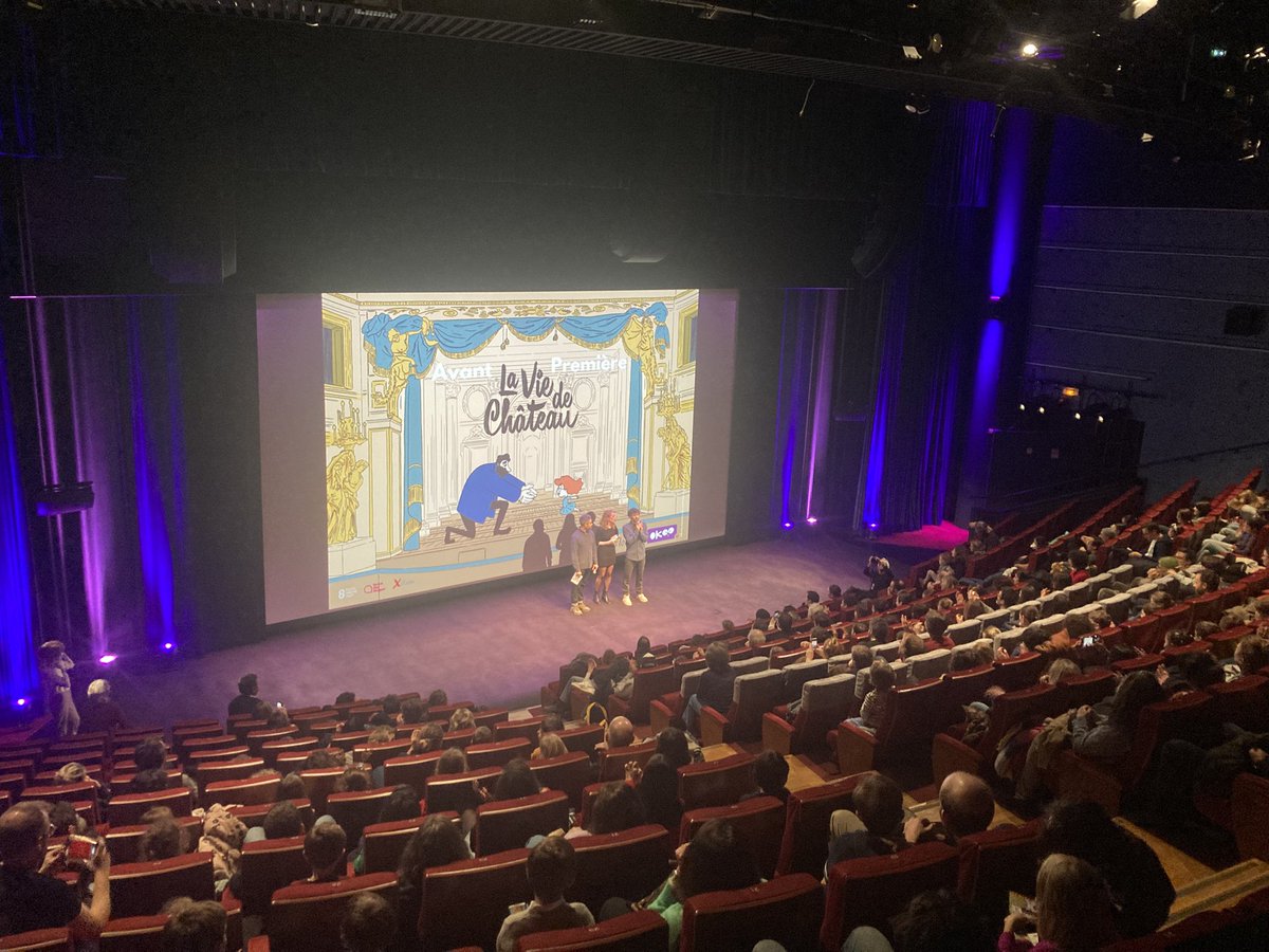 #Okoo La vie de château 🏰 

Salle comble ce samedi après-midi au <a href="/forumdesimages/">Forum des images</a> pour l’avant-première de #LaVieDeChâteau 

▶️ disponible sur la plateforme #Okoo et à découvrir samedi 7 et 14 décembre à 19h sur France 4