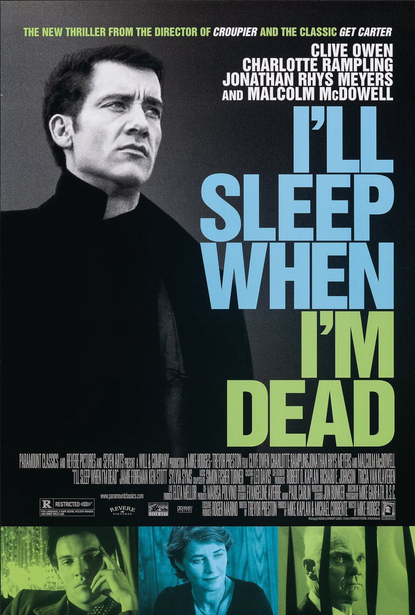 disc_connected's tweet image. ***ANNOUNCEMENT***

Coming soon on Blu-ray from @KinoLorber: #IllSleepWhenImDead (2003)!

Brand New HD Master – From a 4K Scan of the 35mm Original Camera Negative!

Starring Clive Owen, Malcolm McDowell, Jonathan Rhys Meyers, Charlotte Rampling, Jamie Foreman, Ken Scott &amp;amp; Sylvia