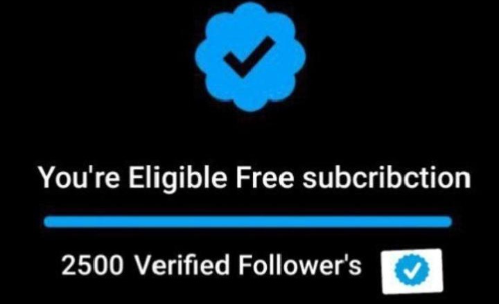 🚨🚨🚨

🔥پی-ٹی-آئی کے وہ ایکٹیو کارکن جن کے اکاؤنٹس پر ایکس کی جانب سے چل رہی آفر کے تحت ابھی تک فری بلیو چیک مارک☑️ گفٹ نہیں کیا گیا

✔️وہ جلد از جلد 2500 ویری فائیڈ اکاؤنٹس کو فالو کرکے فوراً اپنے اکاؤنٹ پر ایکس کی بہترین آفر سے فائدہ اُٹھا سکتے ہیں

🤝چلیں سب ایک دوسرے کو