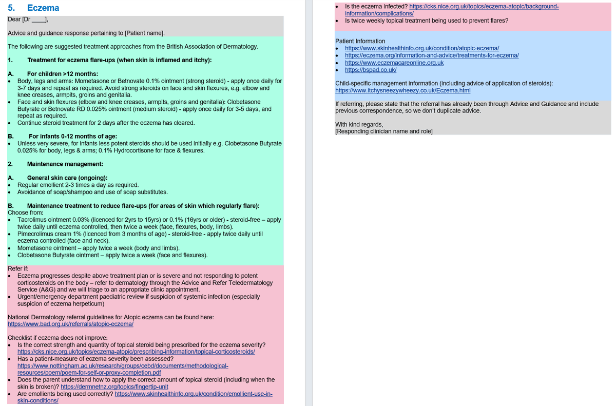 Damian Roland (@damian_roland) on Twitter photo These are very useful...
Children & Young Persons: Advice & Guidance templates
Helpful Vade Mecum for simple management strategies (Constipation and Eczema examples but many other in the document)
HT <a href="/CheungRonny/">Ronny Cheung</a>
view.officeapps.live.com/op/view.aspx?sโฆ These are very useful...
Children & Young Persons: Advice & Guidance templates
Helpful Vade Mecum for simple management strategies (Constipation and Eczema examples but many other in the document)
HT <a href="/CheungRonny/">Ronny Cheung</a>
view.officeapps.live.com/op/view.aspx?sโฆ