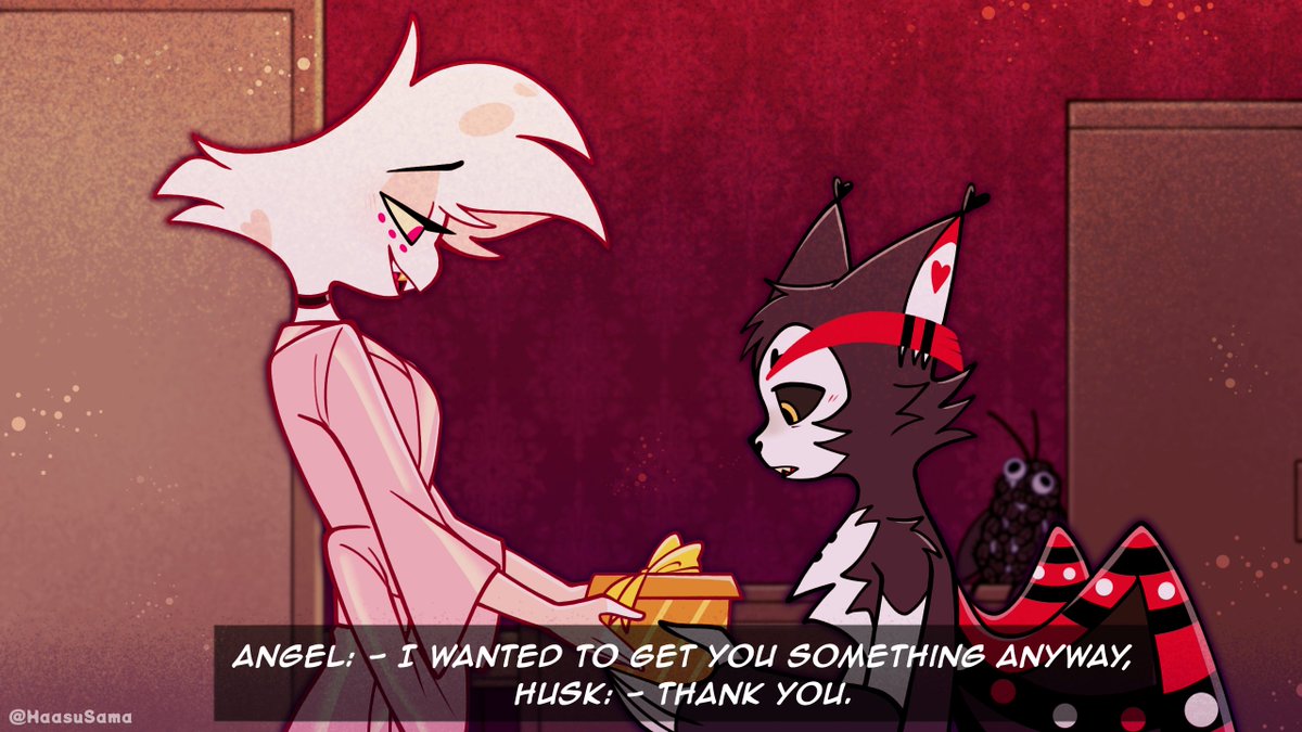 HaasuSama's tweet photo. [1/2]
@poziepie 's latest fanfic "One Night, No Strings" was so good 🥹💖 So I drew one of my favorite parts in the fic 💖

Please check the link below and support the writer!! 👇

#huskerdust https://t.co/eEFEtE6e8B