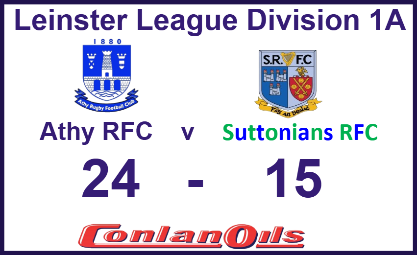 AthyRFC's tweet photo. A bonus point win for our J1’s today with 2 tries each from Tadhg Foley and Aidan Henry before @suttoniansrfc got 2 late tries to reduce the deficit.

A really good end to a brilliant 2024 in league performances 💪🔵⚪🔵⚪. The lads might have a small shandy to celebrate 😉🤪 https://t.co/85sIDZP2GD