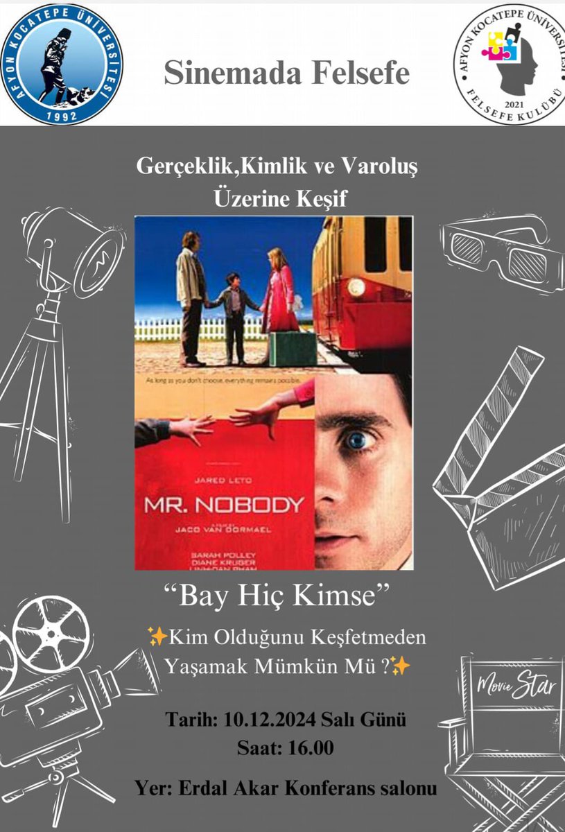 Afyon Kocatepe Üniversitesi Felsefe Kulübü Olarak Yeni Etkinliğimizle Karşınızdayız 🥳🌸