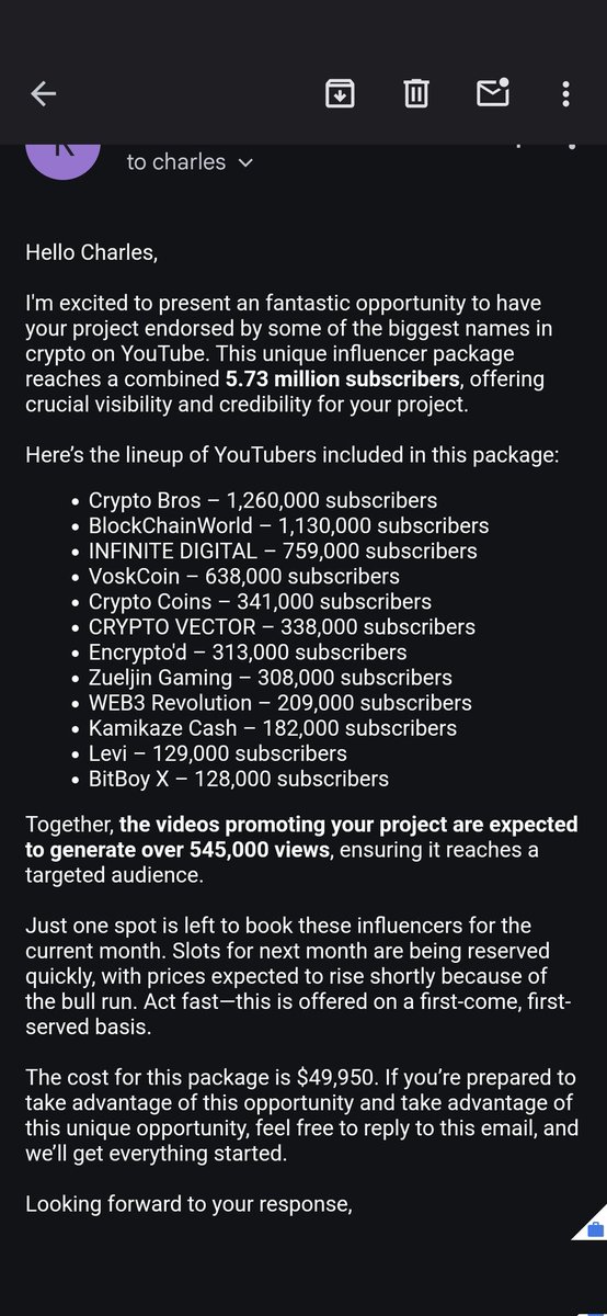 When people wonder how the crypto influencer crowd makes recommendation decisions...