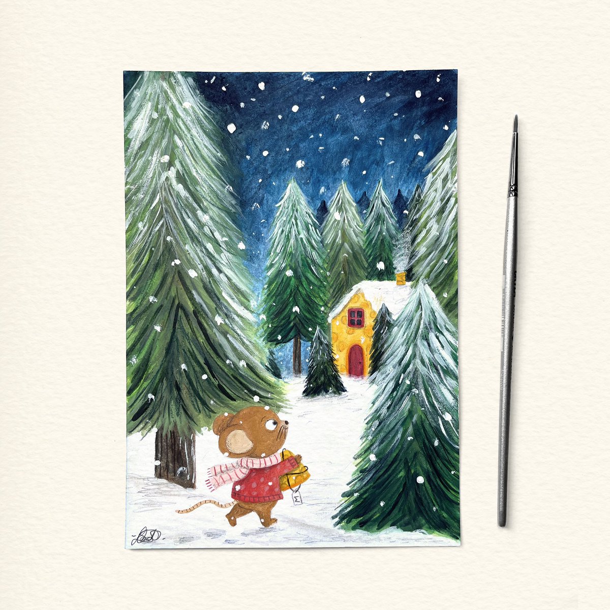 Farah Shah (@fawashah) on Twitter photo Happy Saturday! Sharing something different as I have just finished wrapping up my first Xmas present! 🧀🎁
Here is 2/2 original painting for <a href="/DoodleDay/">National Doodle Day</a> 12 doodle days of Xmas auction.
#kidlitart #kidlit #illustration #nationaldoodleday Happy Saturday! Sharing something different as I have just finished wrapping up my first Xmas present! 🧀🎁
Here is 2/2 original painting for <a href="/DoodleDay/">National Doodle Day</a> 12 doodle days of Xmas auction.
#kidlitart #kidlit #illustration #nationaldoodleday