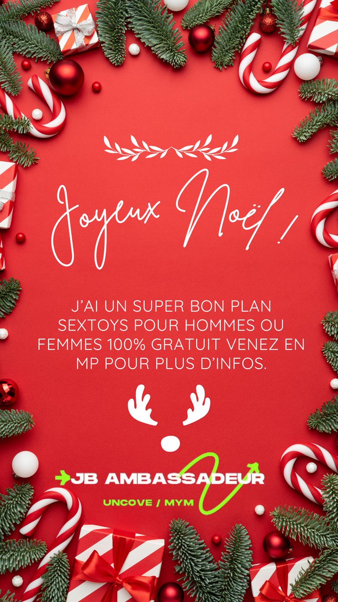 Celles et ceux qui veulent un jouet 100% gratuit juste avant Noël venez en privé 😍😜
<a href="/OrgasmicGroup/">Virtual Orgasmic Group 22k 🔞</a> <a href="/Body_Art_be_fr/">Sex and Body Art 😏</a> @DominatriceFR69 <a href="/DLingeriesexy/">🌶DLingeriesexy🌶</a> @gogo_flo62 @fr_y44