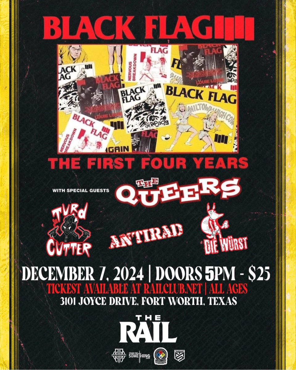 therailtx's tweet photo. 🚨TONIGHT🚨
Doors at 5pm! 
Tickets: https://t.co/QHjKuPMpQD https://t.co/GAV9vjHxpY