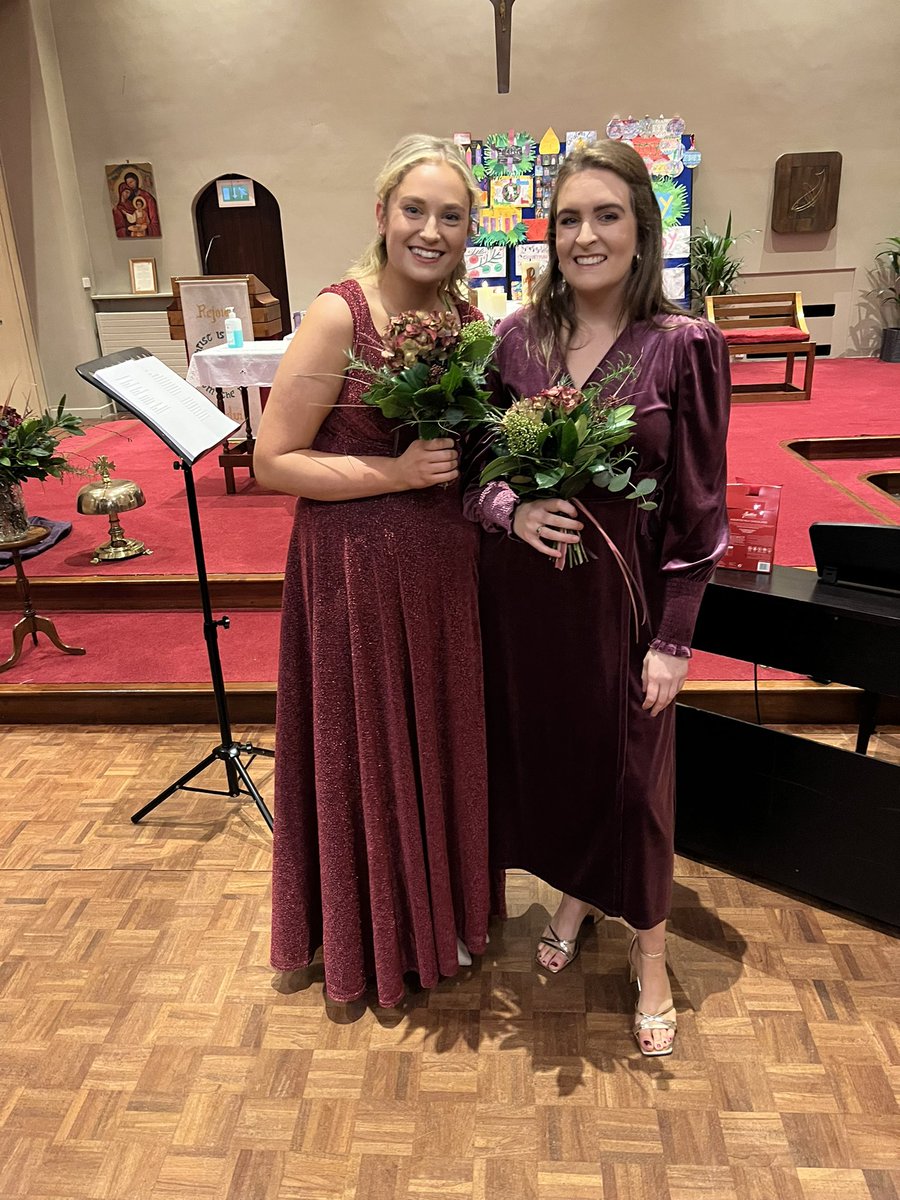 Doireannpianist's tweet photo. Christmas concert season has officially begun! 🎄
Myself and Caroline Behan put on such an enjoyable concert last night at St. Brigids church in Kill with a fantastic audience who braved the weather!
#collaborativepianist #Soprano #christmasconcert https://t.co/J5FduLGASo