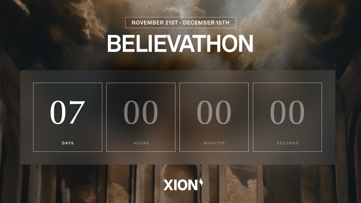 verona_dev's tweet photo. Only 7 days left in the Believathon.

What will you build? https://t.co/TzgWb7Nst4