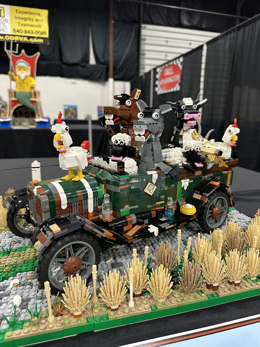 The Party Animals drove to Augusta County for this weekends BrickUniverse show!! They are looking forward to a fun weekend at the Augusta Expo. Drop by if you are in the area
￼
 #brickuniverse #Virginia #LEGO #LEGOConvention