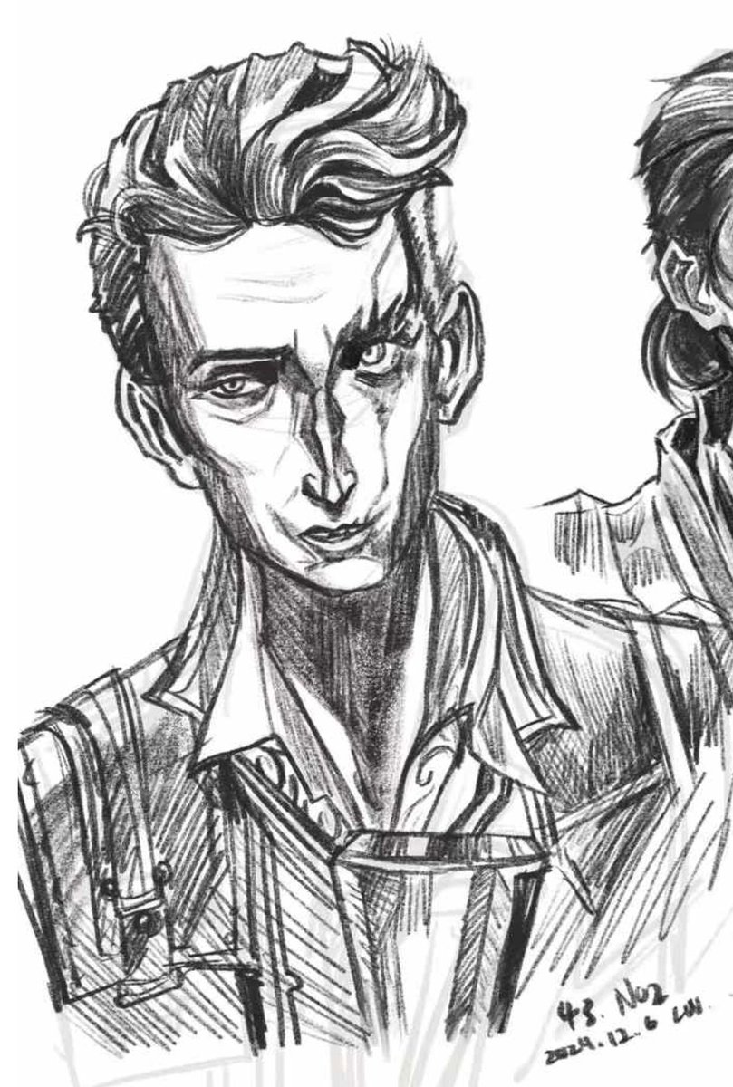 *back after disappearing for months* *dumps silly little sketch* *im so in love w silco* *daddy issues*
#Arcane #Silco