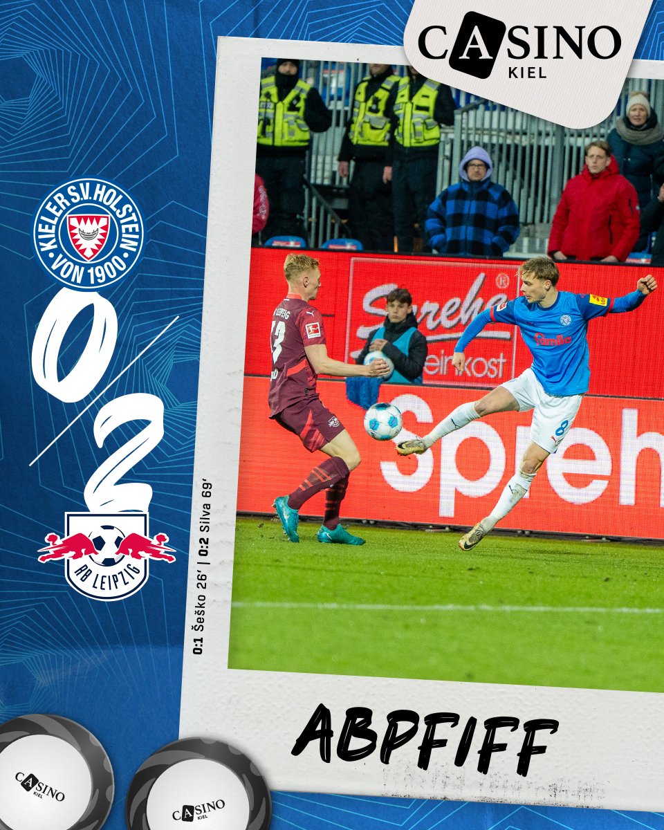 Alles gegeben - leider keine Punkte. 
_
90. | 0:2 | #KSVRBL #KielAhoi
Werbung: Der Endstand wird präsentiert von Casino Kiel.