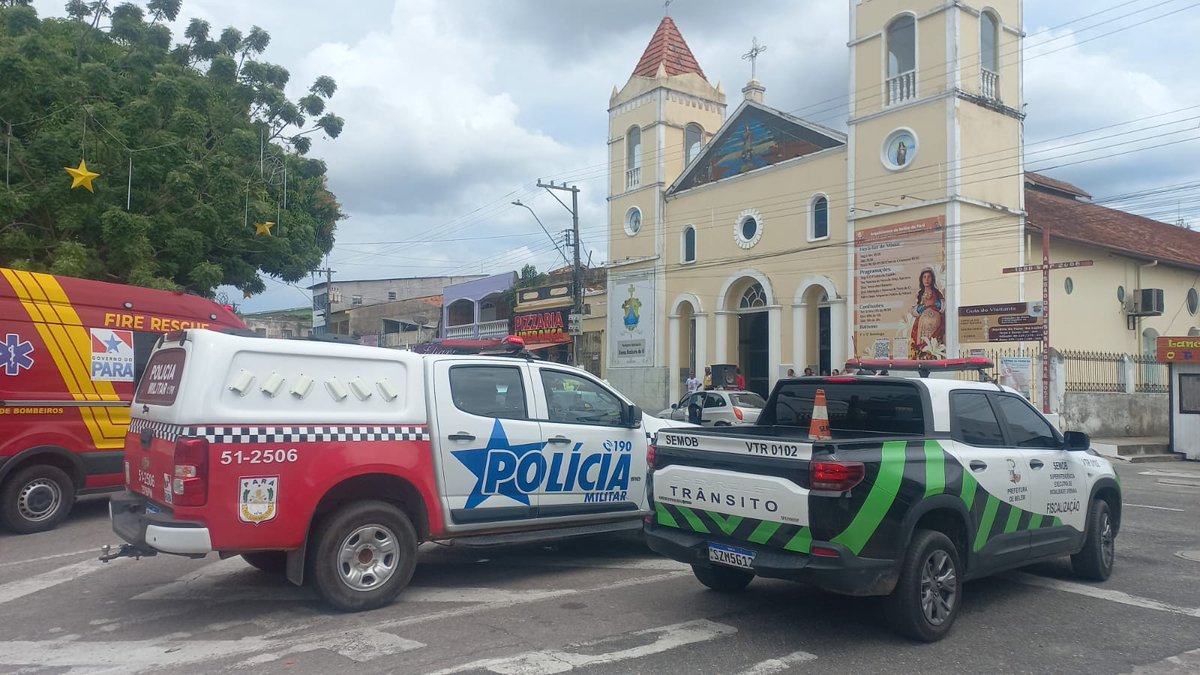 SeMOB_PMB's tweet photo. Para garantir a segurança viária, neste sábado (07), os agentes de trânsito da Semob deram apoio à Romaria dos Ciclistas, realizada durante o Círio de Nossa Senhora do Ó, na ilha de Mosqueiro. https://t.co/lCJxwzp1H1