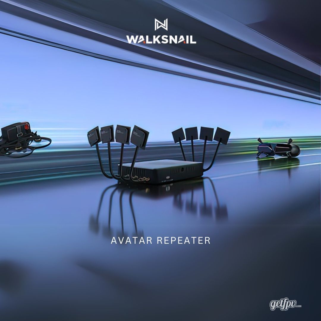 GetFPV's tweet image. 🚁 𝗪𝗮𝗹𝗸𝘀𝗻𝗮𝗶𝗹 𝗔𝘃𝗮𝘁𝗮𝗿 𝗥𝗲𝗽𝗲𝗮𝘁𝗲𝗿: Extend FPV range, crush signal barriers. Pro-level transmission in a tiny package. 👉 Pre-order now at getFPV! buff.ly/49oPnz2 
#FPVTech