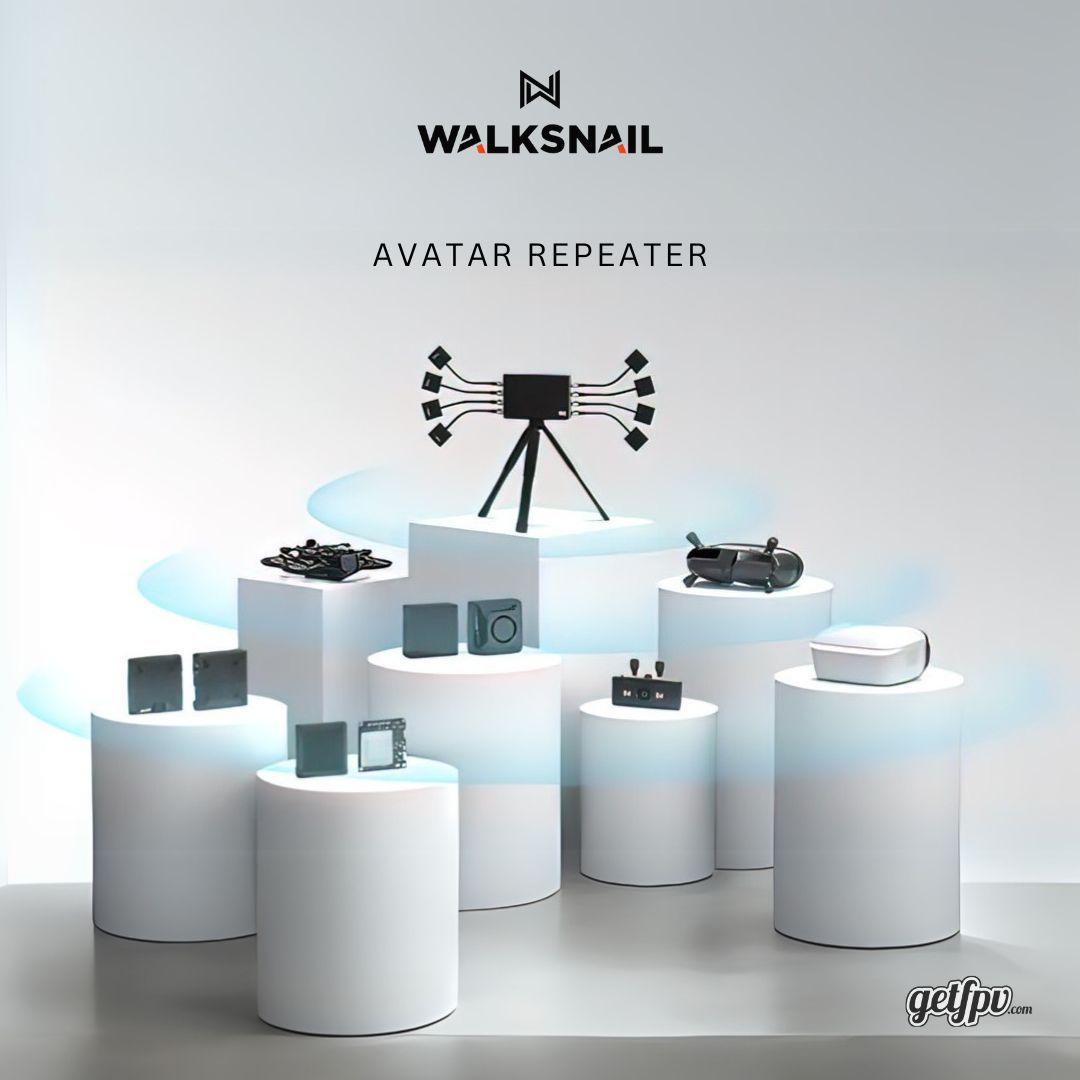 GetFPV's tweet image. 🚁 𝗪𝗮𝗹𝗸𝘀𝗻𝗮𝗶𝗹 𝗔𝘃𝗮𝘁𝗮𝗿 𝗥𝗲𝗽𝗲𝗮𝘁𝗲𝗿: Extend FPV range, crush signal barriers. Pro-level transmission in a tiny package. 👉 Pre-order now at getFPV! buff.ly/49oPnz2 
#FPVTech