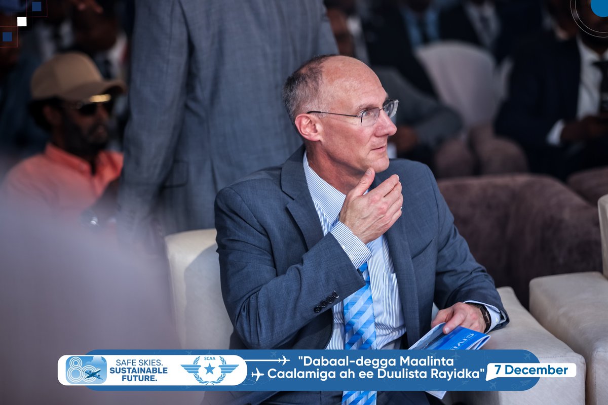 We are honored to have prominent leaders joining us for the #ICAO80 celebration  at the Somali Civil Aviation Authority Headquarter in Mogadishu, Somalia. <a href="/icao/">ICAO</a>  #ICAO80 #sustainablefuture #SAFESKIES