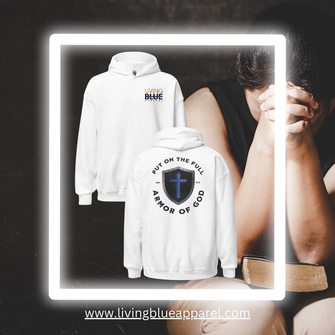 LivingBlueLLC's tweet image. For some, the holidays may be difficult to get through. 
 
At Living Blue Apparel, we see you in your struggle and pray you find peace and comfort.

livingblueapparel.com/product-catego…
 
#fullarmorofGod, #livingblue, #livingblueapparel