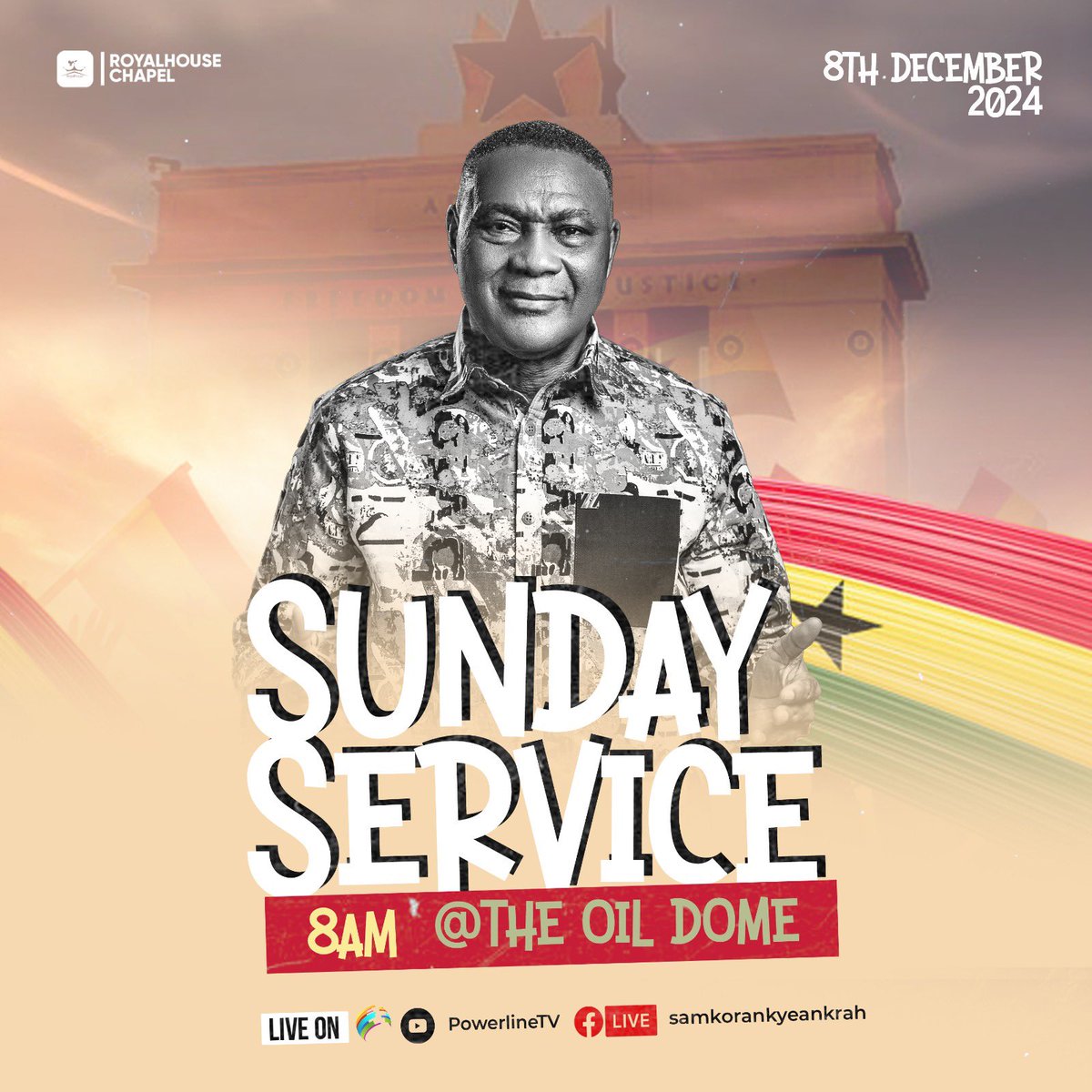 RoyalHseChapel's tweet photo. ''Bring the fattened calf...and let us feast and celebrate!''Luke 15:23

TOMORROW; Sunday Celebration Service @ OIL DOME, 8am.
Your Testimony awaits! https://t.co/Ng1UcnODo8