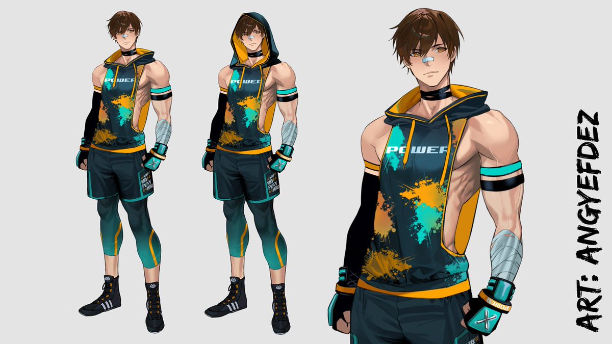 Kirostyle's tweet photo. I'm Kiro, the frog-themed martial artist vtuber! I am very excited to share my new model design created by @AngyeFdez! I love Angye's fashion sense and am honored to work with her on this new design, coming in March 2025! Nice to meet you! (This is still a WIP.) #Kirostyled https://t.co/QiLQbjJSOz