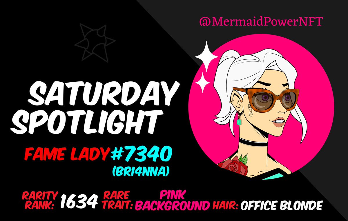 FameLadySociety ๐ WE ๐ (@fameladysociety) on Twitter photo Today WE shine our Spotlight on <a href="/MermaidPowerNFT/">MermaidPower</a> an absolute Darling of the Society
Brianna is an old soul with a calming effect thatโs intoxicating
Her presence on the FLSoc Council is a privilege for all who serve with her
Thank you Bri for being part of our HERStory๐ Today WE shine our Spotlight on <a href="/MermaidPowerNFT/">MermaidPower</a> an absolute Darling of the Society
Brianna is an old soul with a calming effect thatโs intoxicating
Her presence on the FLSoc Council is a privilege for all who serve with her
Thank you Bri for being part of our HERStory๐
