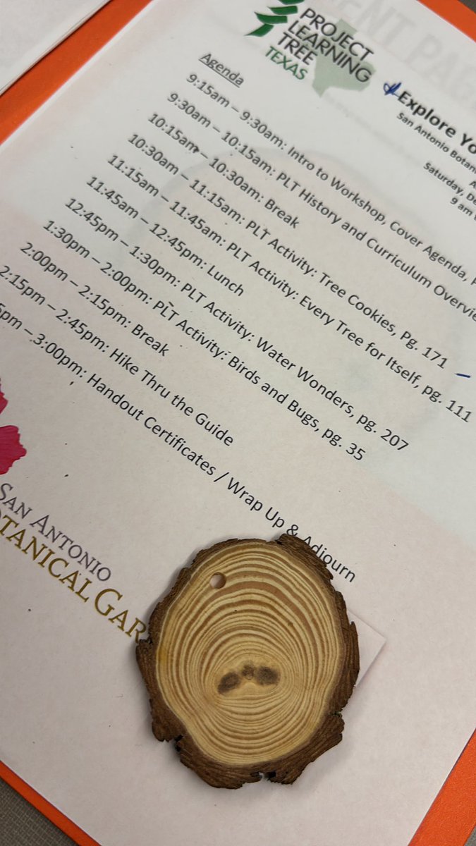 Project Learning Tree training <a href="/sabotgarden/">San Antonio Botanical Garden</a> Learning on a Saturday! #SkyhawkPride #RaineysRowdies <a href="/NISDStinson/">Stinson MS NISD</a>