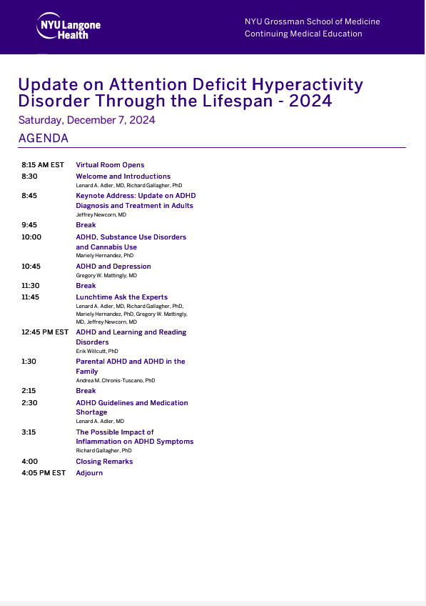 Andrea Chronis-Tuscano (@chronisandrea) on Twitter photo Join us today! highmarksce.com/nyumc/Planners…
<a href="/nyulangone/">NYU Langone Health</a> <a href="/NYUPsych/">NYU Psychology</a> #umdadhd Join us today! highmarksce.com/nyumc/Planners…
<a href="/nyulangone/">NYU Langone Health</a> <a href="/NYUPsych/">NYU Psychology</a> #umdadhd