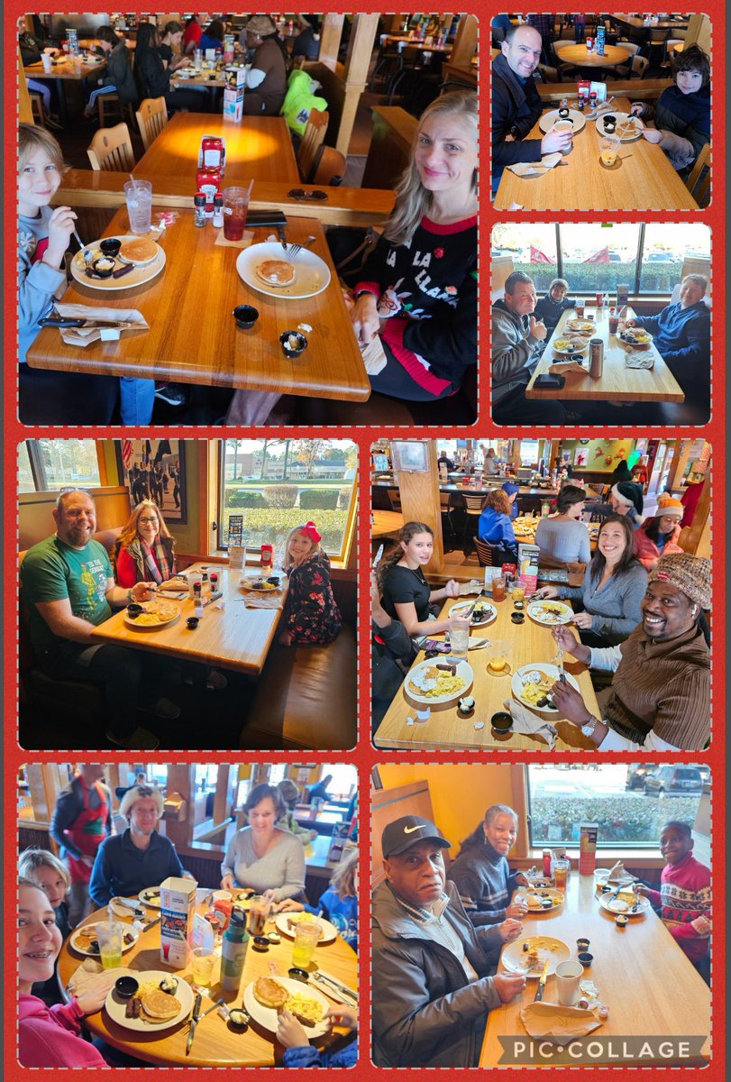 Our 2nd annual <a href="/Applebees/">Applebee's Grill + Bar</a> pancake breakfast was a huge hit! Students loved seeing teachers &amp; staff serve breakfast to them and their families. Fun for all! <a href="/vbschools/">VBSchools</a>