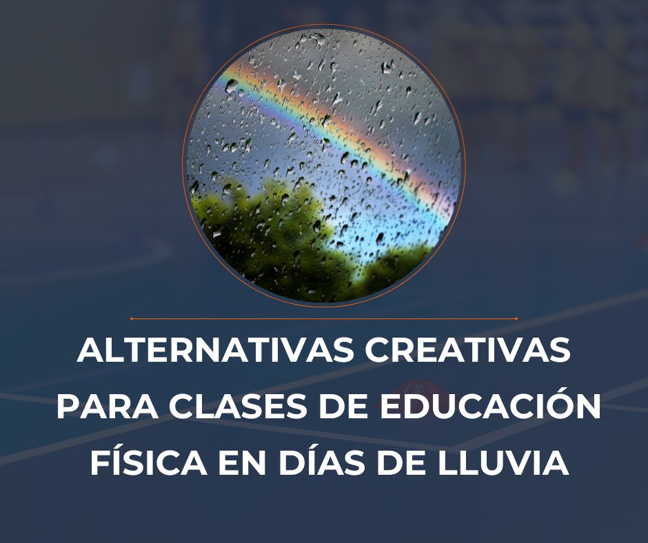 🌧️Alternativas creativas para clases de Educación Física en días de lluvia.

Estrategias y actividades para aprovechar al máximo los días de lluvia para colegios que no disponen de un espacio cubierto.

📖bibliosport.com/alternativas-c…