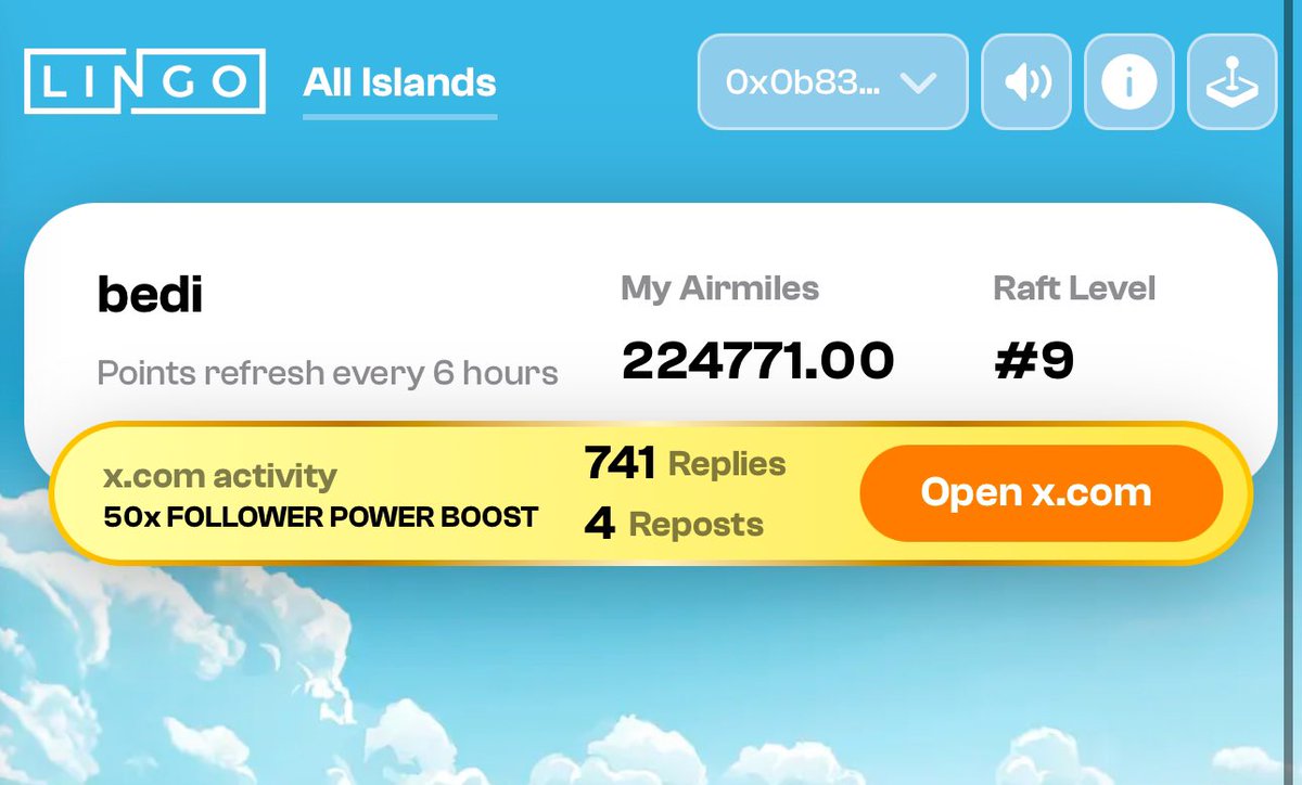 If your airmiles are not updating, don't worry.‼️

Official Statement: ''We are aware of airmiles not being updated for some users, we are working on a fix and it will be fixed before the snapshot date."❕

#Dreamscometrue $Lingo