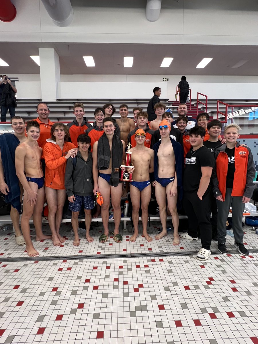 RaiderUpdates's tweet photo. Congrats to the Raider boys swim and dive team on winning the Pike Invitational today!  Great job Raiders! https://t.co/p0JqcbiY0z