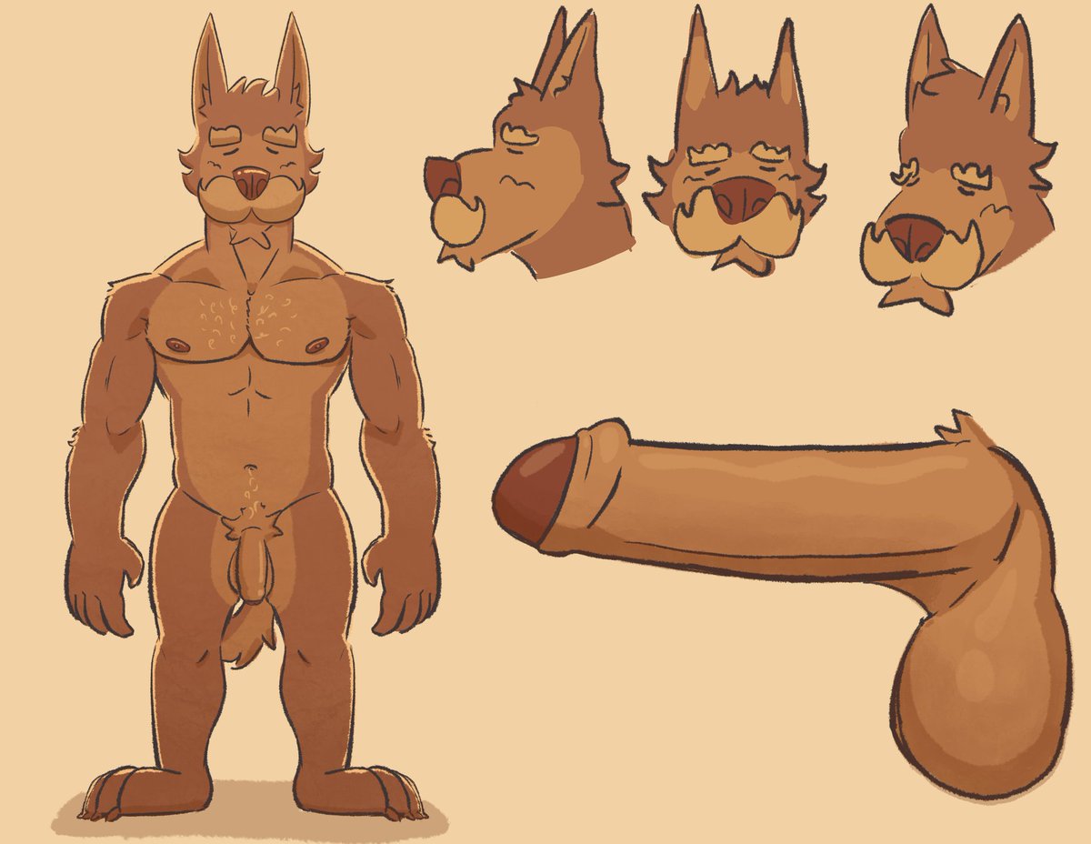 BaraGirk's tweet photo. Sam the Wolf and Charles the bear character sheets

#bara #furrybara https://t.co/SL5V632tb5