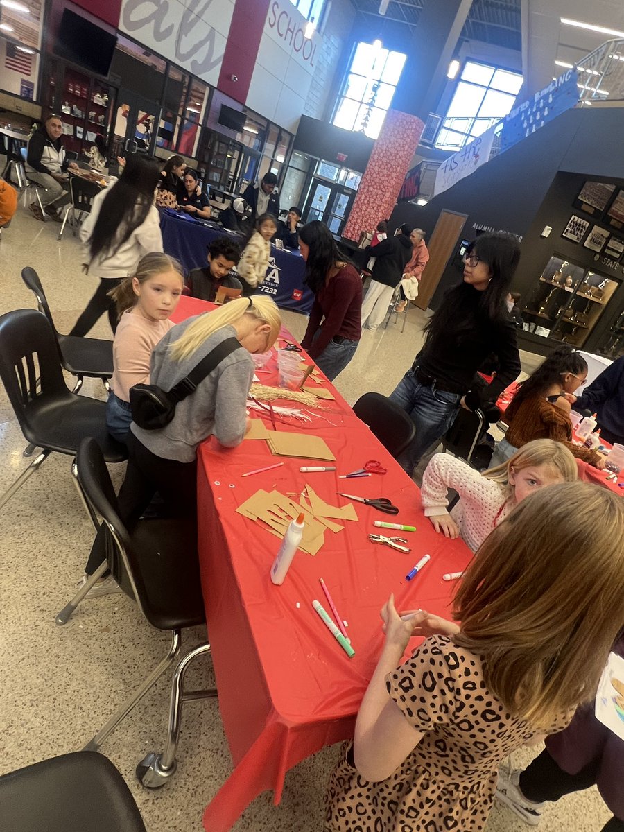 Thanks to everyone that helped with/attended Breakfast with Santa!  Such a fun community event the FBLA members get to plan and work. Thanks to FCCLA, FFA, and NHS for your help &amp; Crete Library, Crete ATA Martial Arts, POYDS Dance, and RAFA Roofing for having tables at the event!