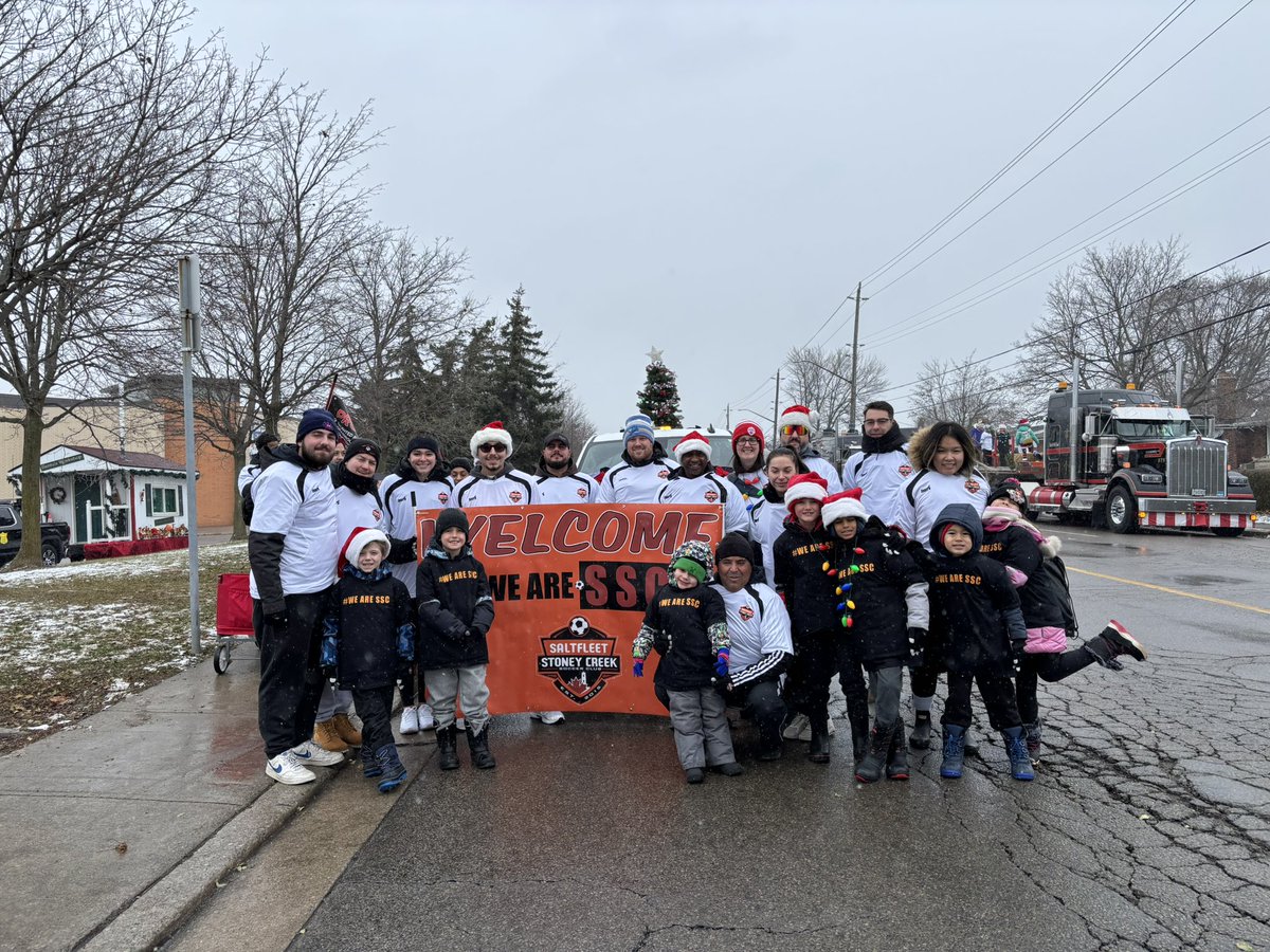 SSC at the Stoney Creek Santa Claus Parade
#WeAreSSC
