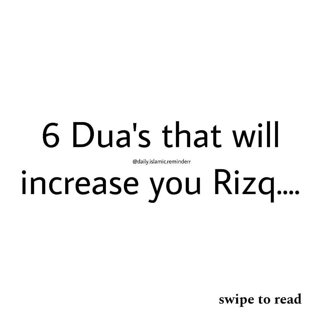 _strivingmuslim's tweet photo. 6 Duas that will increase your rizq https://t.co/DGCQT7S9aM
