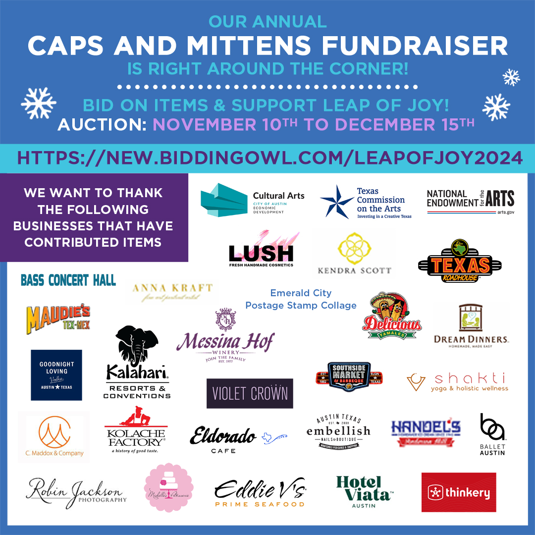 LeapofJoy's tweet photo. Thank you to all of the businesses who have participated and donated to our Caps and Mittens Fundraiser 2024! Jump over to the link in bio to search all of the great items we have for Auction!
#capsandmittens #twitter #x #leapofjoy #christmas #gifts #auction #thankyou https://t.co/3y1JonEhLp