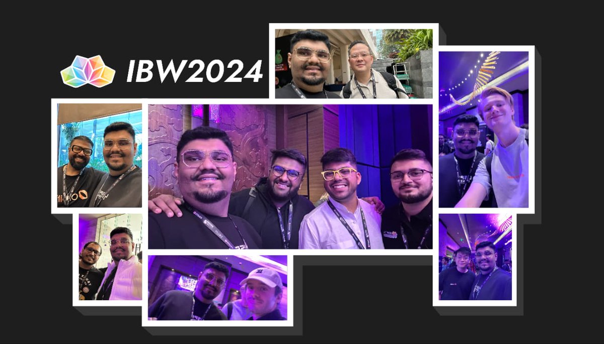 Wrapping up an incredible #IBW2024 in Bengaluru with memories to cherish and connections to celebrate! 🌟✨

Grateful for the amazing energy, ideas, and collaborations we experienced. A huge shoutout to our very own visionary leader <a href="/nelsonpaul_tez/">crypto_mit</a>, Founder &amp; CEO <a href="/FamProtocol/">Fam Protocol</a>,