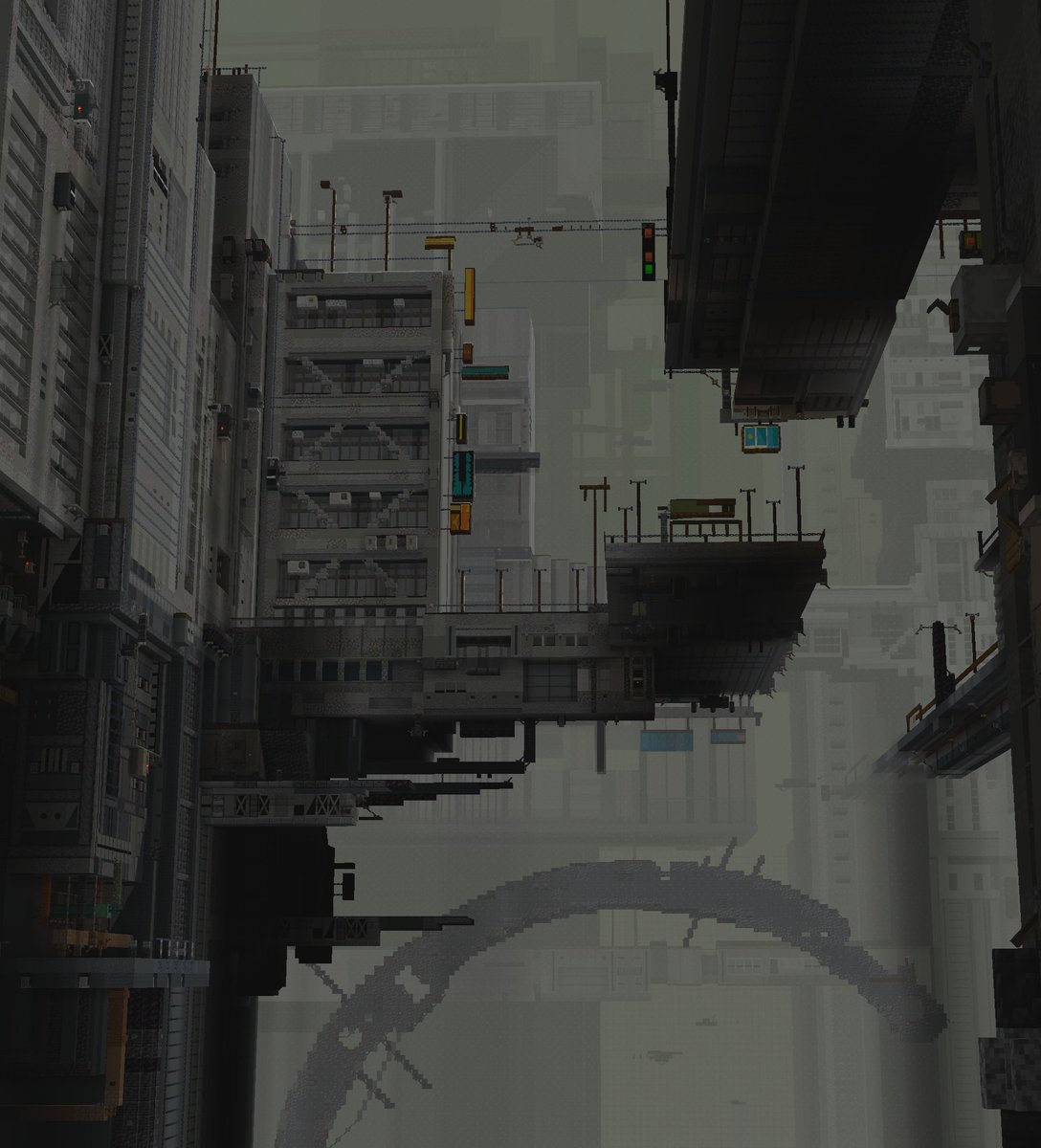 MellkBT's tweet image. &quot;dead city&quot; 

#Minecraft #minecraft建築コミュ #Minecraftbuilds