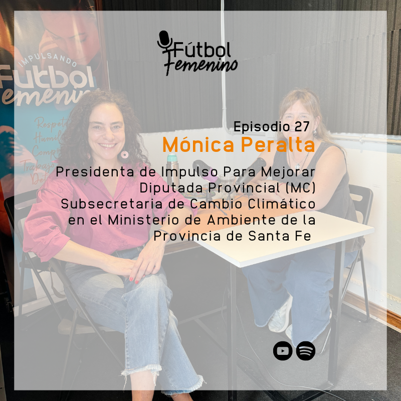🧡Episodio 27 del podcast “Impulsando Fútbol Femenino” con <a href="/monicacperalta/">Mónica Peralta</a> 

Escuchalo acá 👇🏼👇🏼👇🏼
open.spotify.com/episode/6RmJuD…

#FútbolFemenino #FutFem #Fútbol #Rosario #SantaFe #Podcast