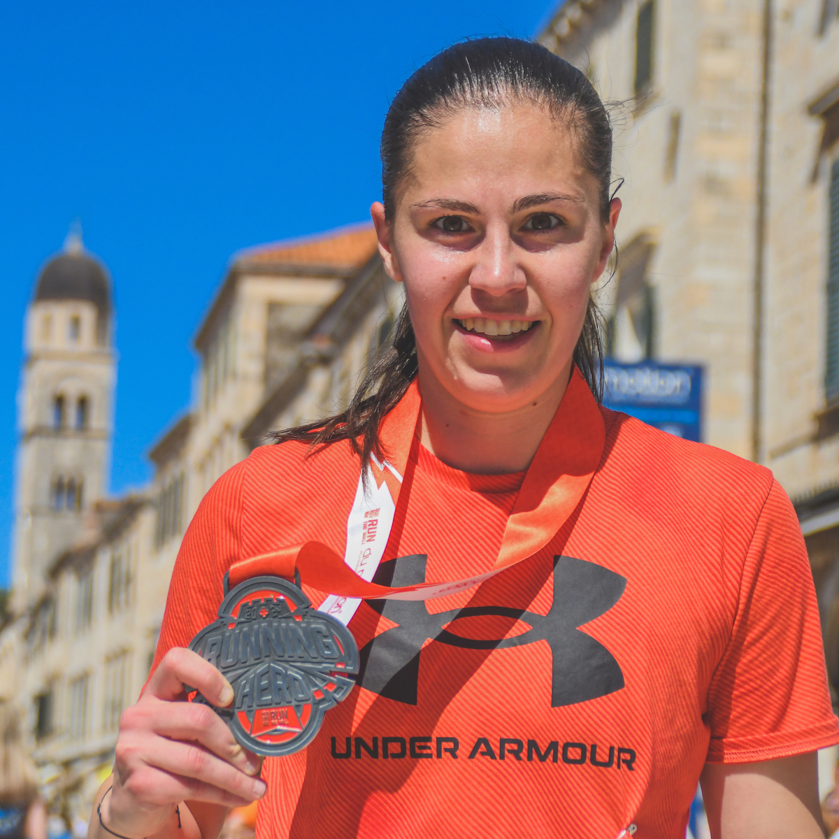 DuMotion's tweet photo. #medalmonday #halfmarathon #runthewall #Dubrovnik https://t.co/3PjdM89mYP