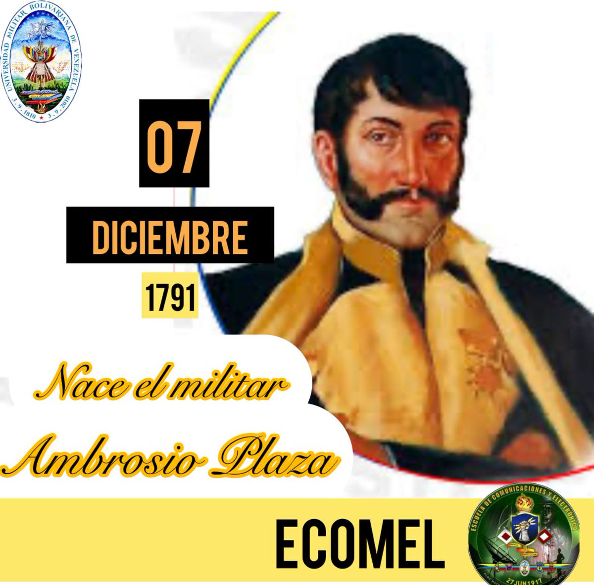 ecomel_umbv_ve's tweet image. #07DIC #Entérate | Un día como hoy

Seguimos en Victoria 🇻🇪 
#OmnesViasPersequar