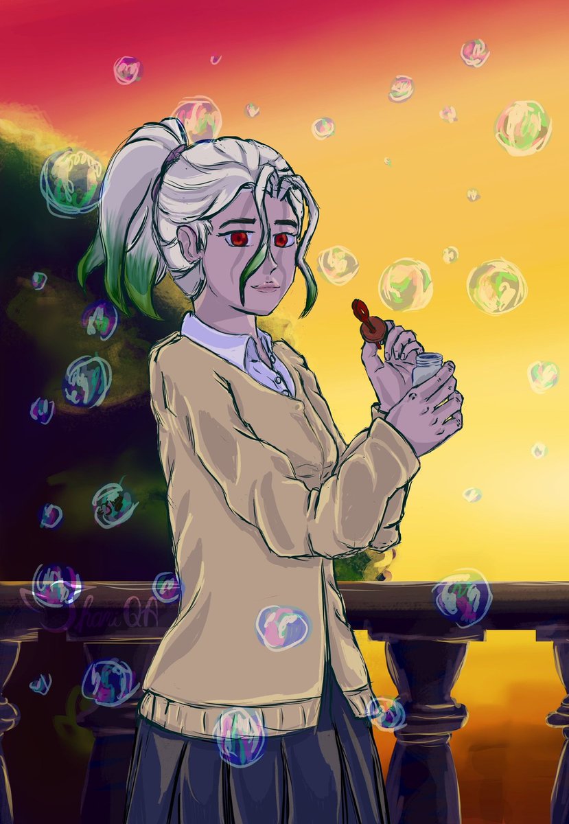 Jhani_Qa's tweet photo. 4💚💜 Study 🎒

#sengentober #sengentober2024 #sengen #genderbend #千ゲン #千ゲ https://t.co/hKJSRjHPx4