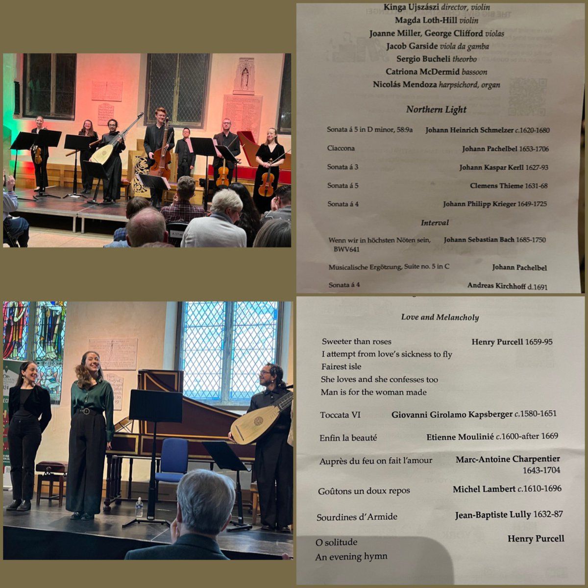Melissa Scott (@monteverdi1610) on Twitter photo Sensational start to <a href="/yorkearlymusic/">NCEM</a> Xmas festival from <a href="/Spiritato/">Spiritato</a> led and researched by #KingaUjszászi - Kerll, Schmelzer, Krieger…😳😊and ‘Love & Melancholy’ from #EmiliaBertolini, #LucieChabard and #SergioBucheli. Gorgeous stuff 💥🧡 Sensational start to <a href="/yorkearlymusic/">NCEM</a> Xmas festival from <a href="/Spiritato/">Spiritato</a> led and researched by #KingaUjszászi - Kerll, Schmelzer, Krieger…😳😊and ‘Love & Melancholy’ from #EmiliaBertolini, #LucieChabard and #SergioBucheli. Gorgeous stuff 💥🧡