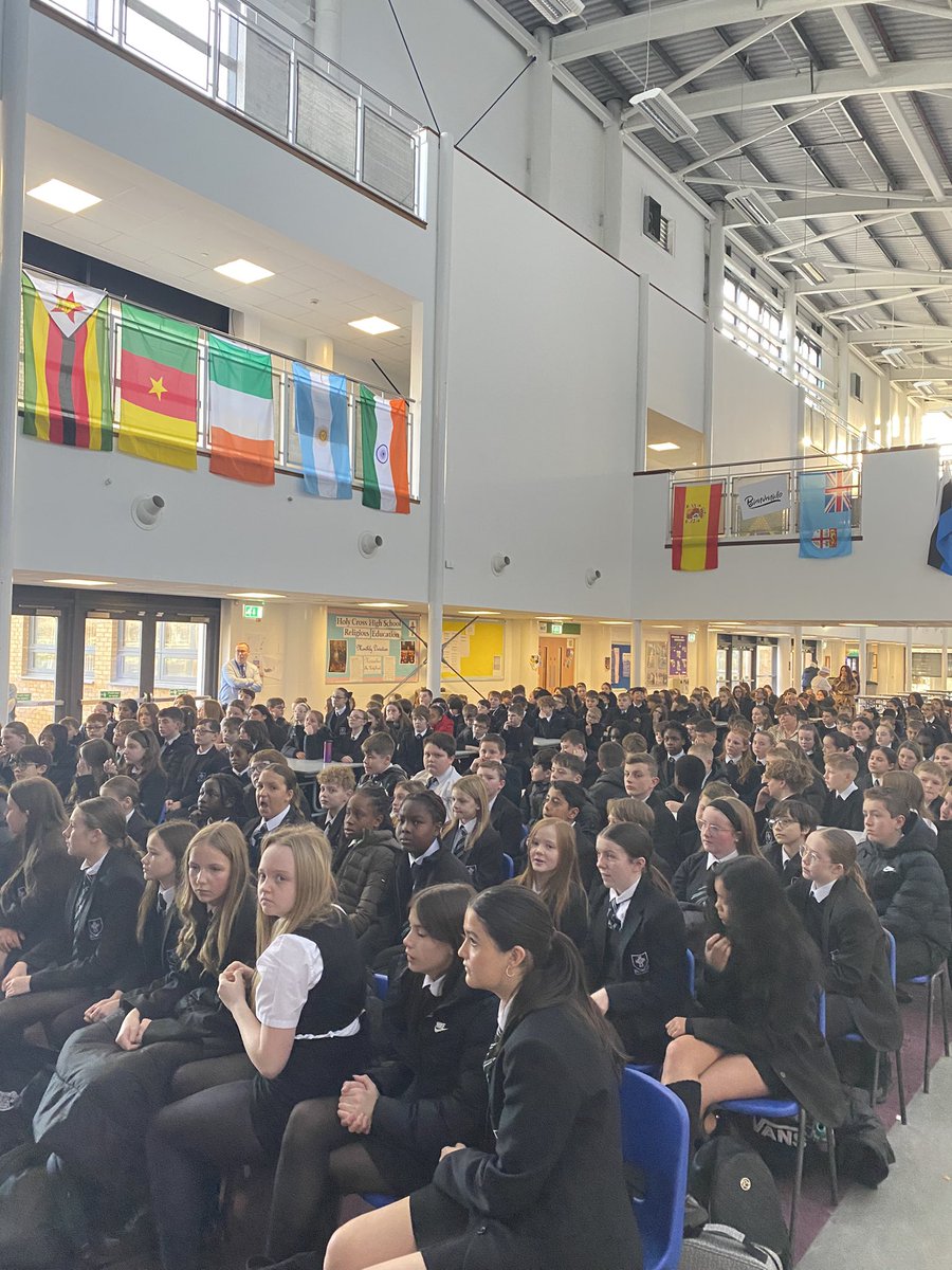 HolyCross_Maths's tweet photo. Our annual Christmas Parcel fundraising events are now complete…
Staff lunch ✅ 
Pupil/staff raffles ✅ (thanks to local businesses for donations)
Senior study cafe ✅ 
BGE street activities ✅ 
We raised an amazing £2140 
This will support families in our Holy Cross community. https://t.co/KwliC9BFxc