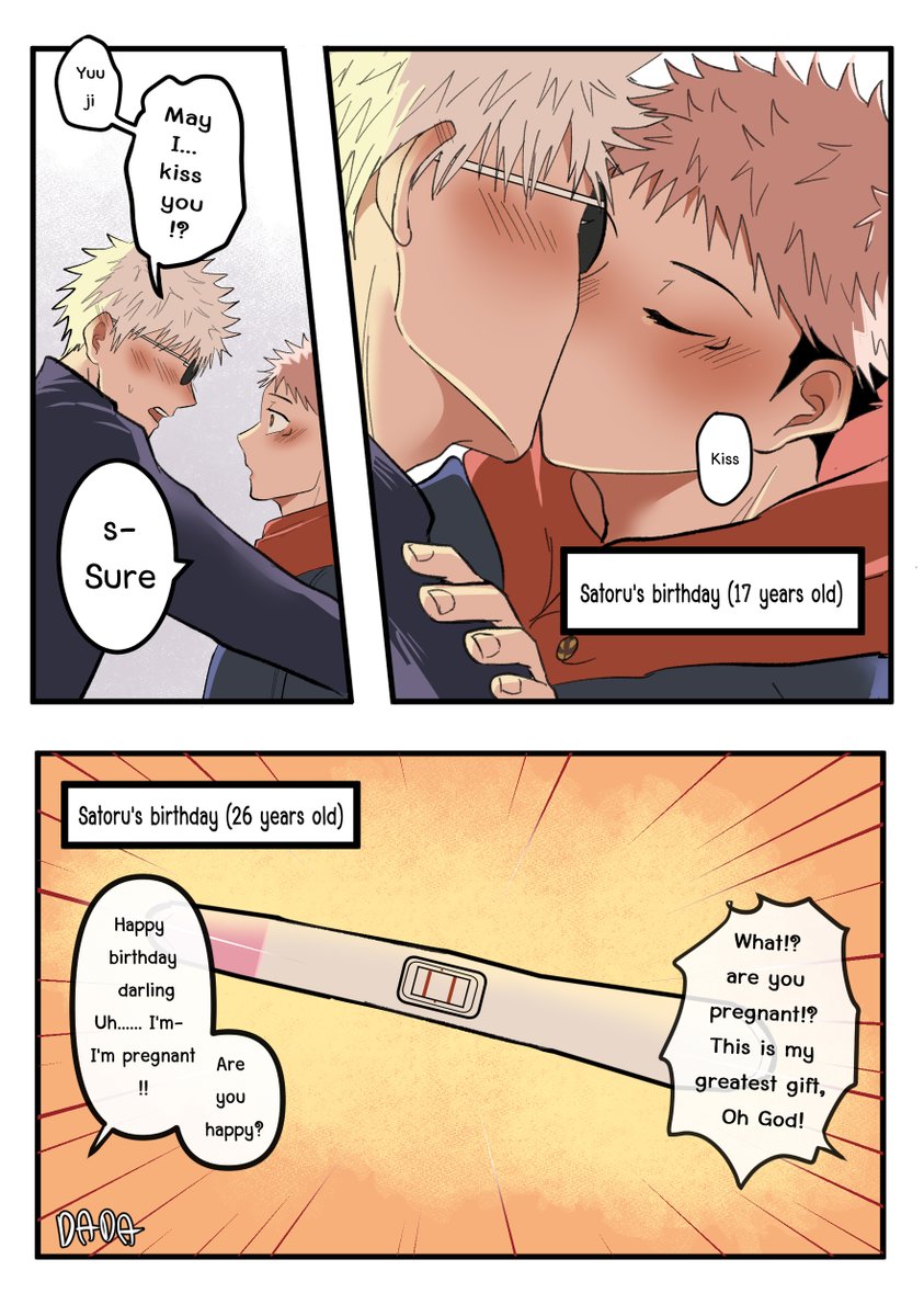 gereyon's tweet photo. Yuuji is truly Satoru's special gift 💙💗
#五条悟誕生祭2024
#โกะยู #goyuu #goyu #五悠 https://t.co/BX3bwuxqEo